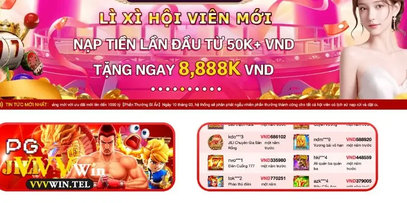 Khuyến Mãi vvvwin 2 Hướng dẫn cách tham gia khuyến mãi VVVWIN